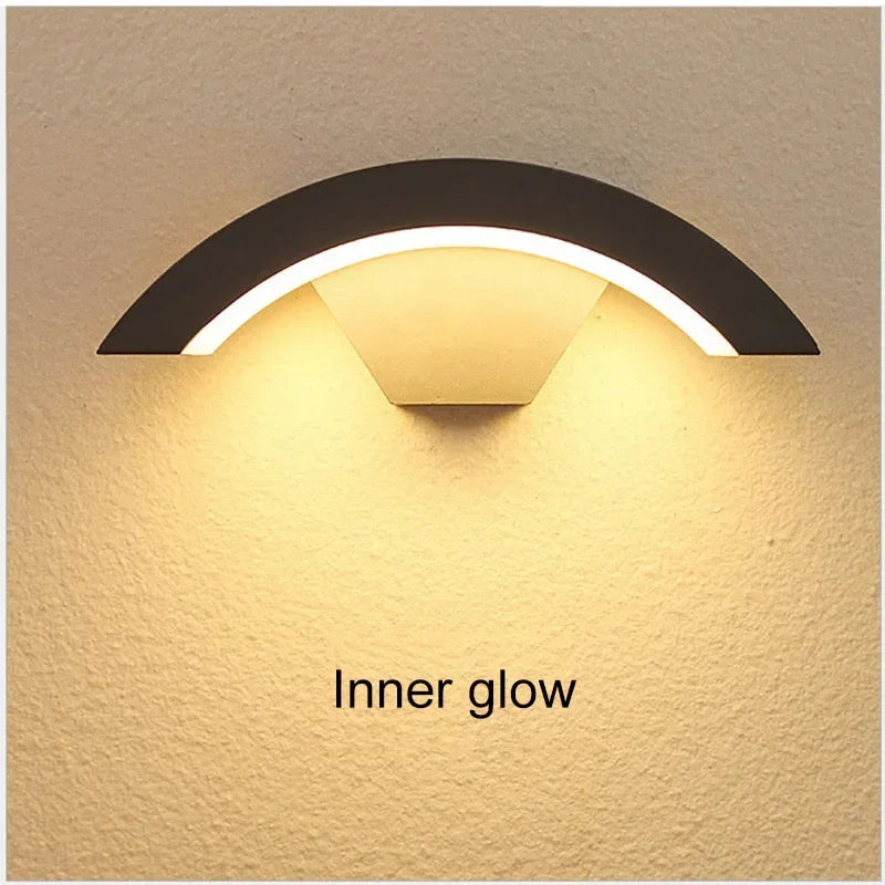 Decorbites™ LED Wasserdichte Außenwandlampen Sensorlampe für Veranda Garten Balkon