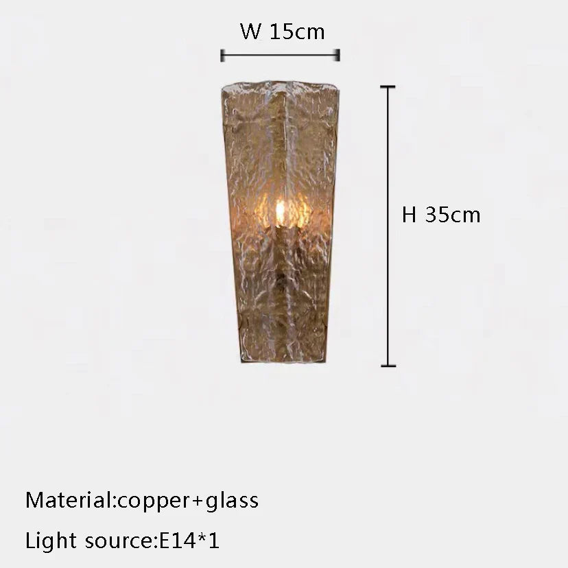 Decorbites™ Gold-Glas-Lüster Luxe-Wohnzimmer-Beleuchtung Luxuriöse Hängelampe