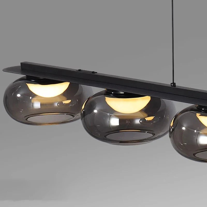 Bronze Globe Pendant Light