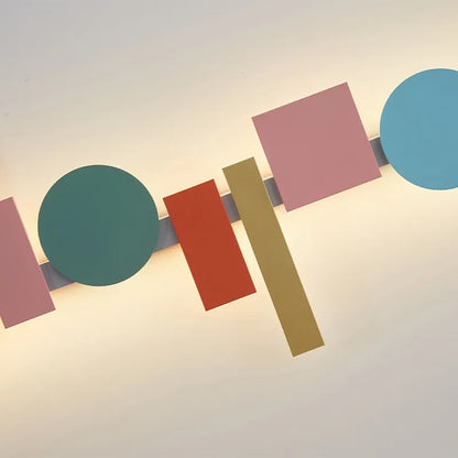 Decorbites™ Geometrische Deckenleuchte Macaron-Lampe für Wohnzimmer- und Nachttischbeleuchtung