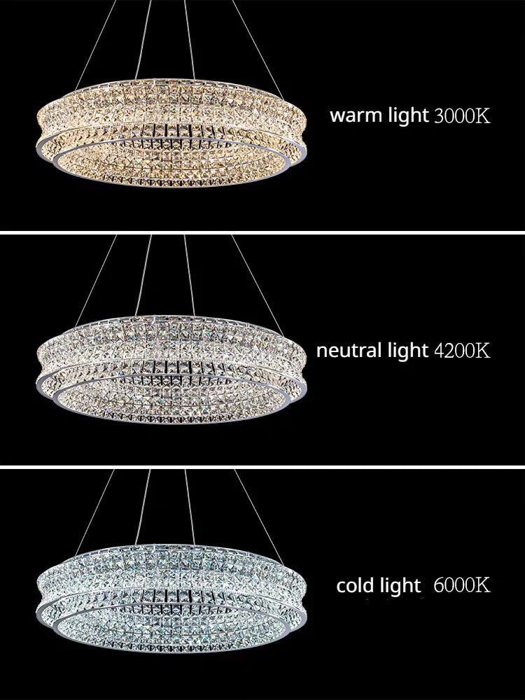 Decorbites™ K9-Kristall-Luxus-Lüster für Restaurant Bar Hotel LED-Lampen