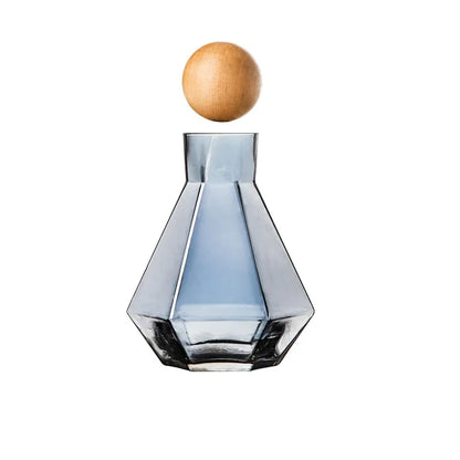 Decorbites™ Diamantkristall-Glas-Wasser-Kessel-Tassen-Set – Klarer Luxus-Saftekännchen