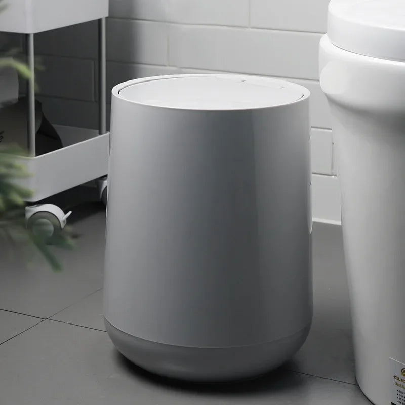 DecorBites™ Kitchen Bathroom Trash Cans Garbage Classification Dustbin Waste Bin Bucket