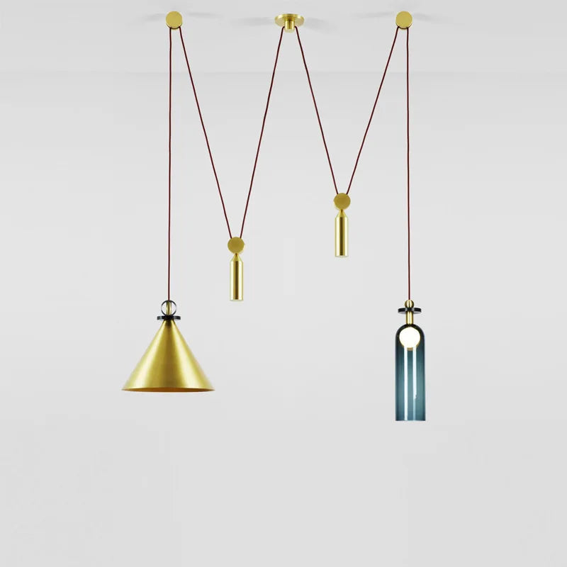 Decorbites™ Glasleuchter: Nordisch-minimalistischer verstellbarer LED-Dekorations-Hängeleuchter
