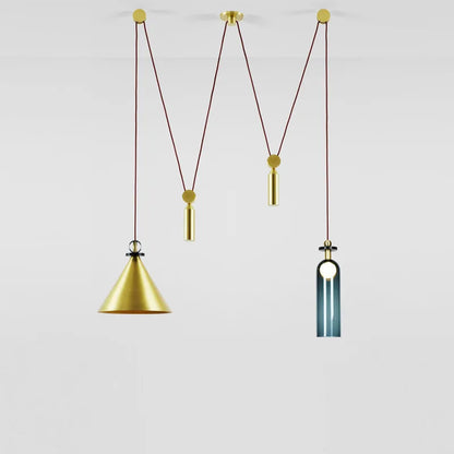 Decorbites™ Glasleuchter: Nordisch-minimalistischer verstellbarer LED-Dekorations-Hängeleuchter