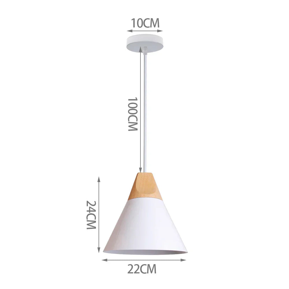 Decorbites™ Industrielle Pendelleuchte Modern Vintage Retro Loft Hängelampe Nordisches Design