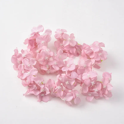 Decorbites™ Hortensienblüten: 30 Stk. 8 cm künstliche Blumen für Heimdekoration, Hochzeit, DIY-Kränze