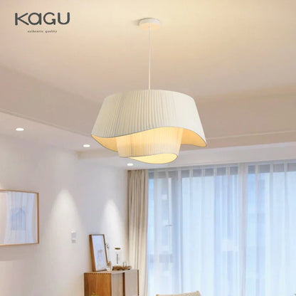 Decorbites™-Creme-Stoff-Leuchter: Retro-Nordischer Dachboden-Licht für Schlafzimmer, Wohnzimmer, Esszimmer