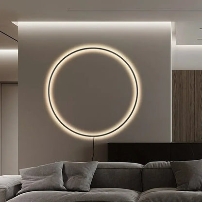 Decorbites™ LED Wandapplikation Rundring-Leuchte – Modernes nordisches Design für die Hausdekoration