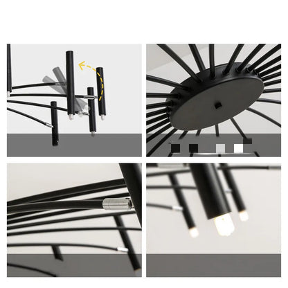 DecorBites™ Gypsophila LED Ceiling Pendant Lamp for Indoor Living Dining Bedroom Lighting