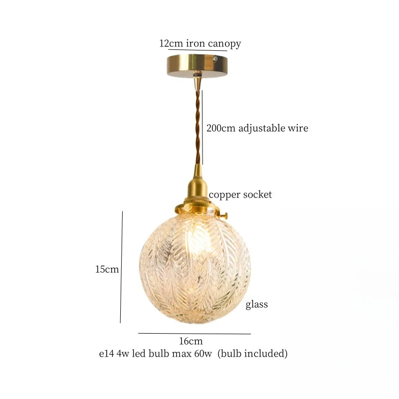 Decorbites™ Lava-Glas-LED-Hängeleuchte: Vintage-Hängelampe für Schlafzimmer, Wohnzimmer, Esszimmer