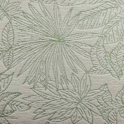 Decorbites™ Grüne Pflanzen-Jacquard-Kissenbezüge für leichten Luxus im Wohnzimmer-Dekor