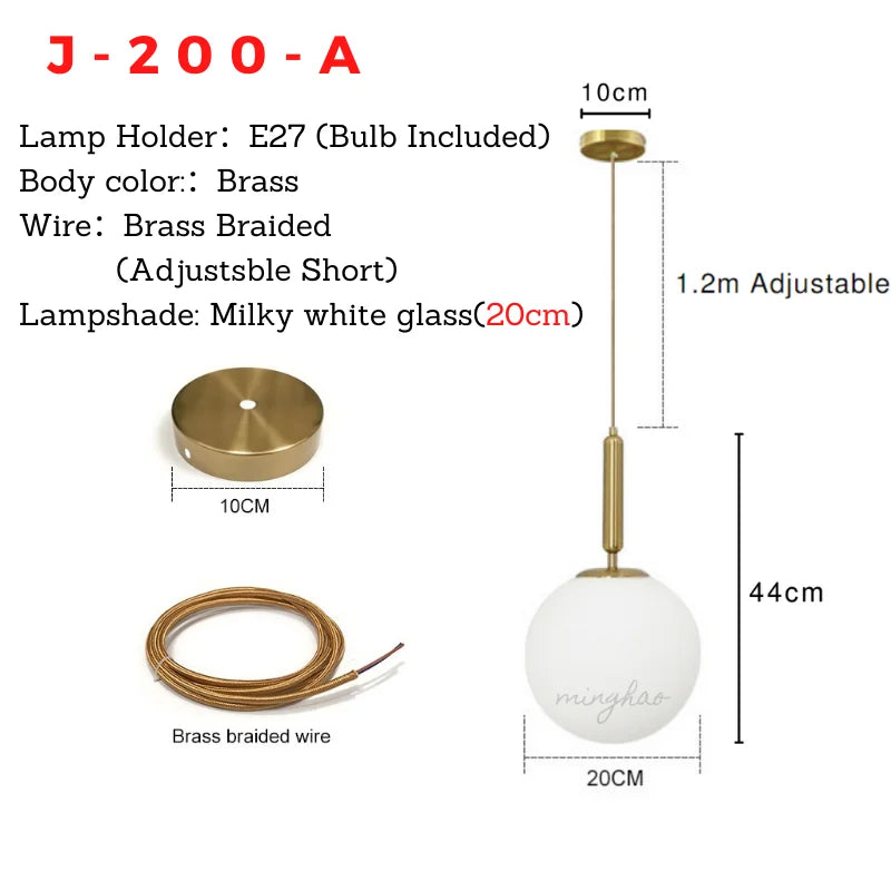 Decorbites™ Glas-Kugeln-LED-Kronleuchter – Minimalistisches nordisches Kunstwerk für Zuhause, Restaurant, Bar und Schlafzimmer