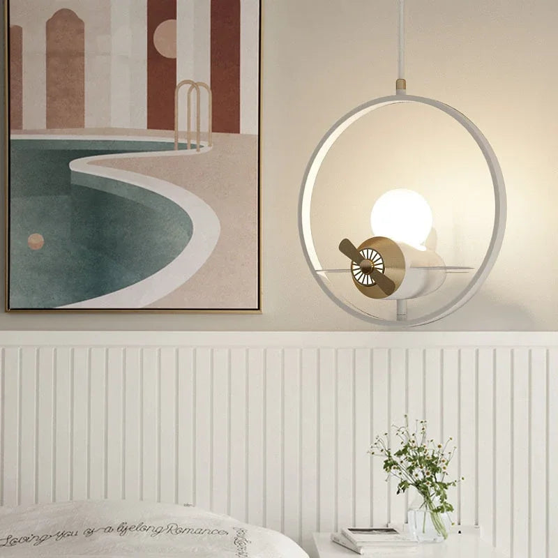 Decorbites™ Hubschrauber-Lüster: Innen-Hängeleuchten für Kinderzimmer und Wohnzimmer
