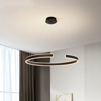 Decorbites™ Kreis-Hängeleuchter mit Dimmbarem LED-Licht für das Moderne Wohnzimmer