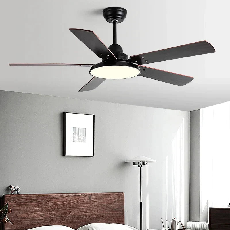 Decorbites™ 5-Blatt-Deckenventilator aus Holz mit Fernbedienung und einstellbarer Windgeschwindigkeit