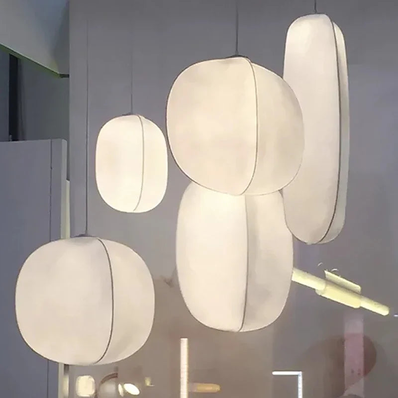 Decorbites™ Japanische Seidenanhängerlampen für Wabi-Sabi-Nordische Kronleuchter und Heimdekoration