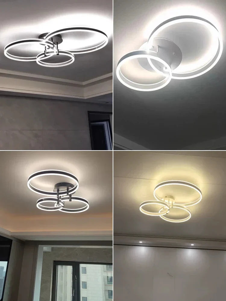 Decorbites™ LED-Acrylichtleuchter Auf/Ab-Lichter Kronleuchter für Wohnzimmer Schlafzimmer Heimdekoration
