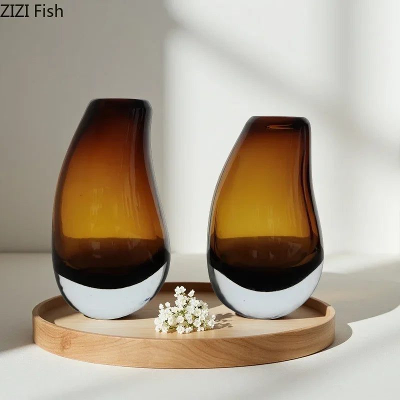 Decorbites™ Doppelglas-Vase Hydroponischer Blumentopf: Schreibtisch-Dekoration, Ästhetik der Blumenarrangements
