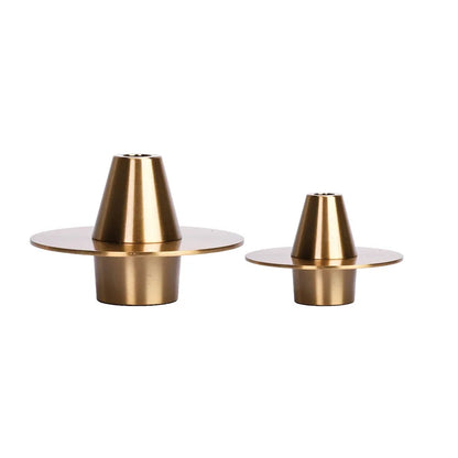 Decorbites™ Goldene Geometrische Metallhandwerk Blumentopf UFO Heimdekoration