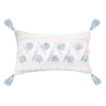 DecorBites™ Geometric Tassel Tufted Pillow Covers for Home Decoration