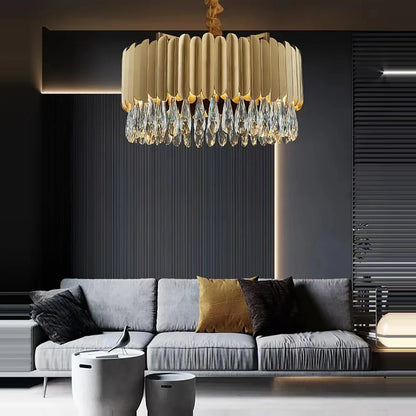 Decorbites™ Crystal 2024 Deckenleuchten: Moderne dimmbare LED-Runde Lampen in Schwarz