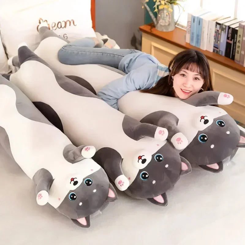 Decorbites™ Husky Seitenschlaf-Körperkissen - Ikone für Heimdekoration & Geschenke