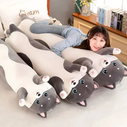 Decorbites™ Husky Seitenschlaf-Körperkissen - Ikone für Heimdekoration & Geschenke