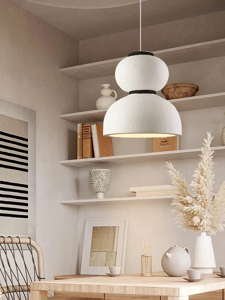 Decorbites™ Kürbisgeformte LED-Kronleuchter: Nordisches Wabi-Sabi-Design für Ferienwohnungen, Cafés und Restaurants