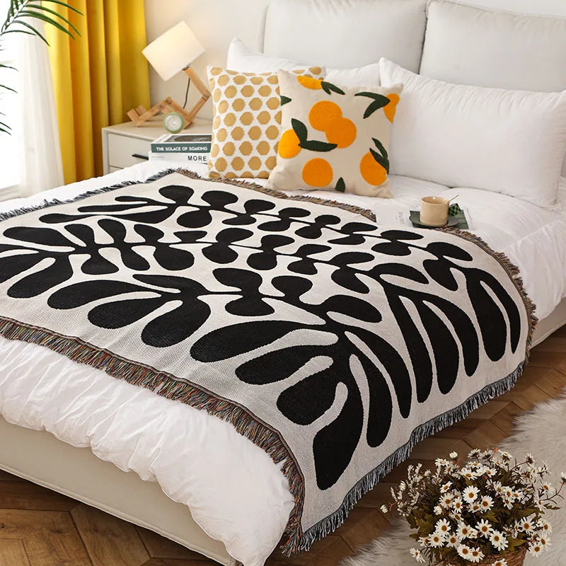 Decorbites™ Leopard-Muster-Wurfbettdecke