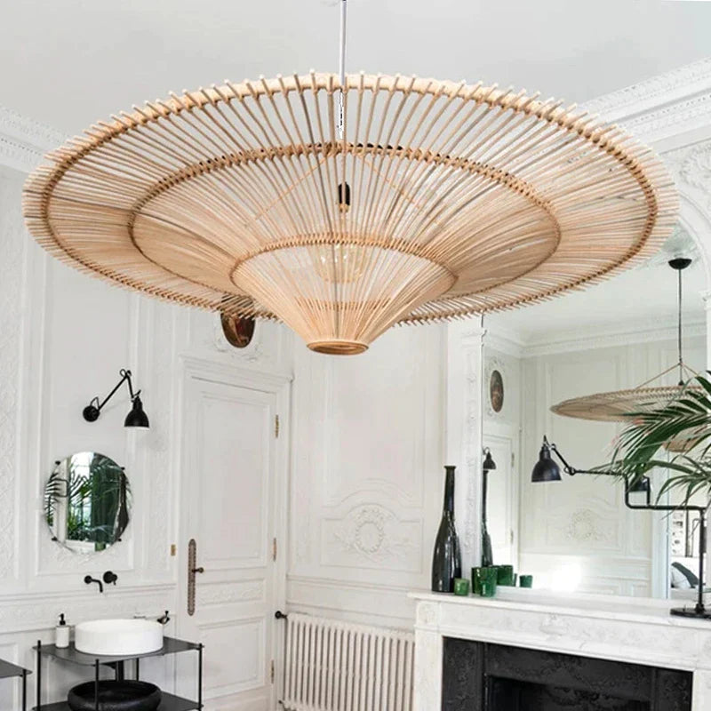 Decorbites™ Handgefertigte Rattan-Wickler-Lüster für die Dekoration von Zuhause und Geschäft