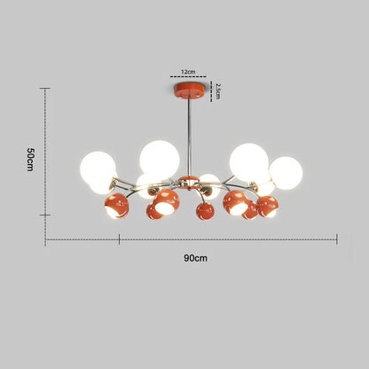Decorbites™ Französische Creme Wohnzimmer-Hängeleuchte Magische Bohne Restaurant Bauhaus Mittelalterliches Schlafzimmer