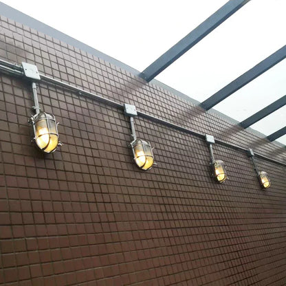 Decorbites™ Industrielle Außenwandlampe Wasserdichte LED-Wandlampe für Veranda Garten Balkon