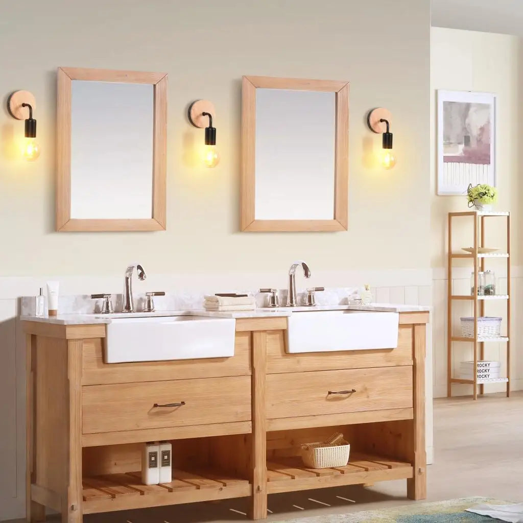 Decorbites™ Industrielle LED Wandlampe Retro-Loft-Lampe E27 Eisenlampenschirm Wandleuchte