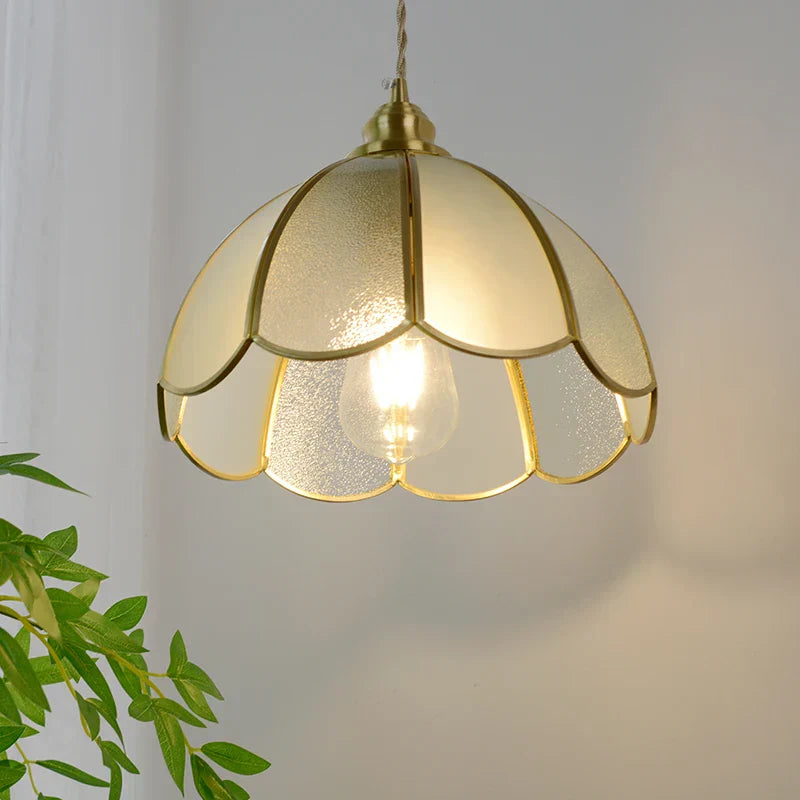 Decorbites™ Glas LED Pendelleuchte Küchen Loft Vintage Kupfer Hänge Lampe