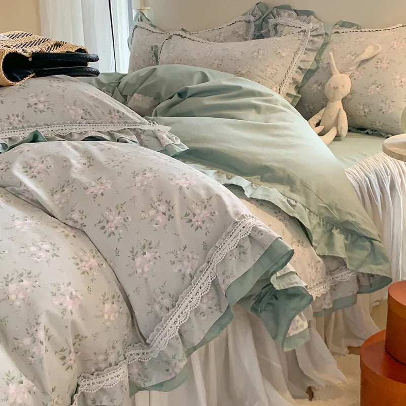 Cotton Floral Duvet Set