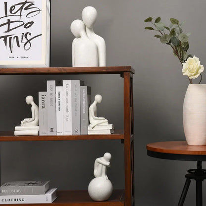 Decorbites™ Abstrakte Menschen Harz-Statuen-Set für moderne Heimdekoration