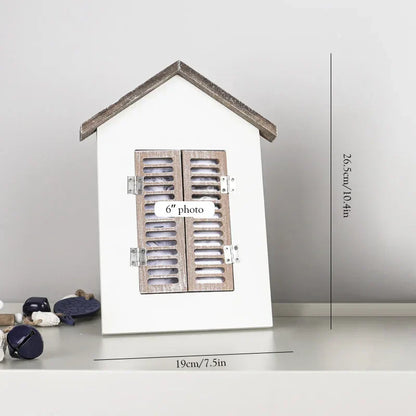 Decorbites™ Küstenholz-Leuchtturm- und Schiffsmodell für mediterrane Heimdekoration