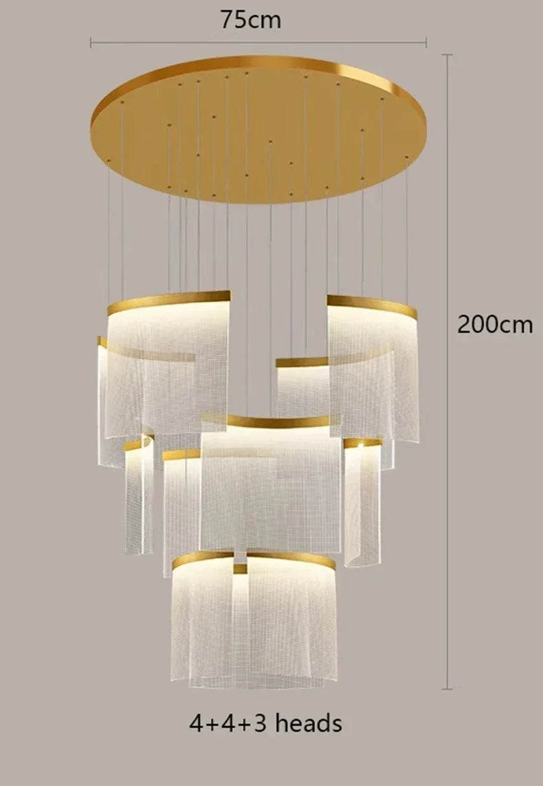 Decorbites™ Elegante LED-Deckenleuchter für modernes Schlafzimmer und Esszimmer