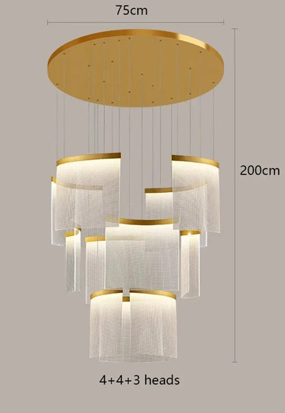 Decorbites™ Elegante LED-Deckenleuchter für modernes Schlafzimmer und Esszimmer