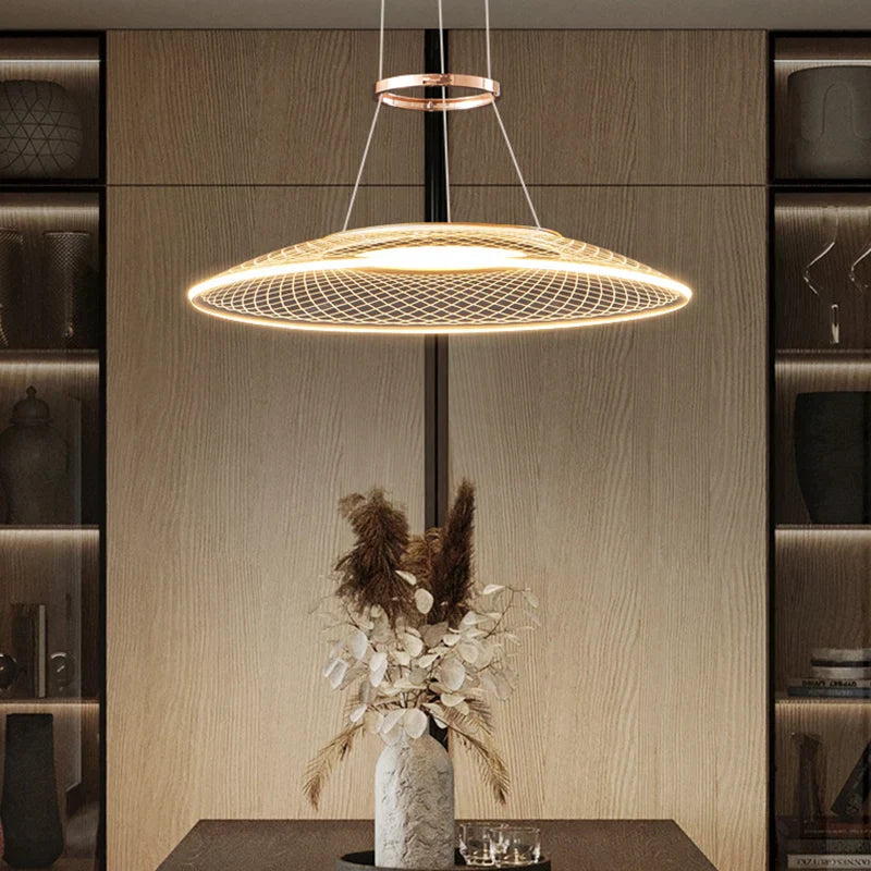 DecorBites™ Double Pendant Chandeliers LED Hanging Ceiling Lamp for Living Room Kitchen Island