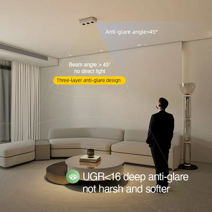 DecorBites™ 36W LED Surface Mounted Ceiling Light for Foyer Living Room