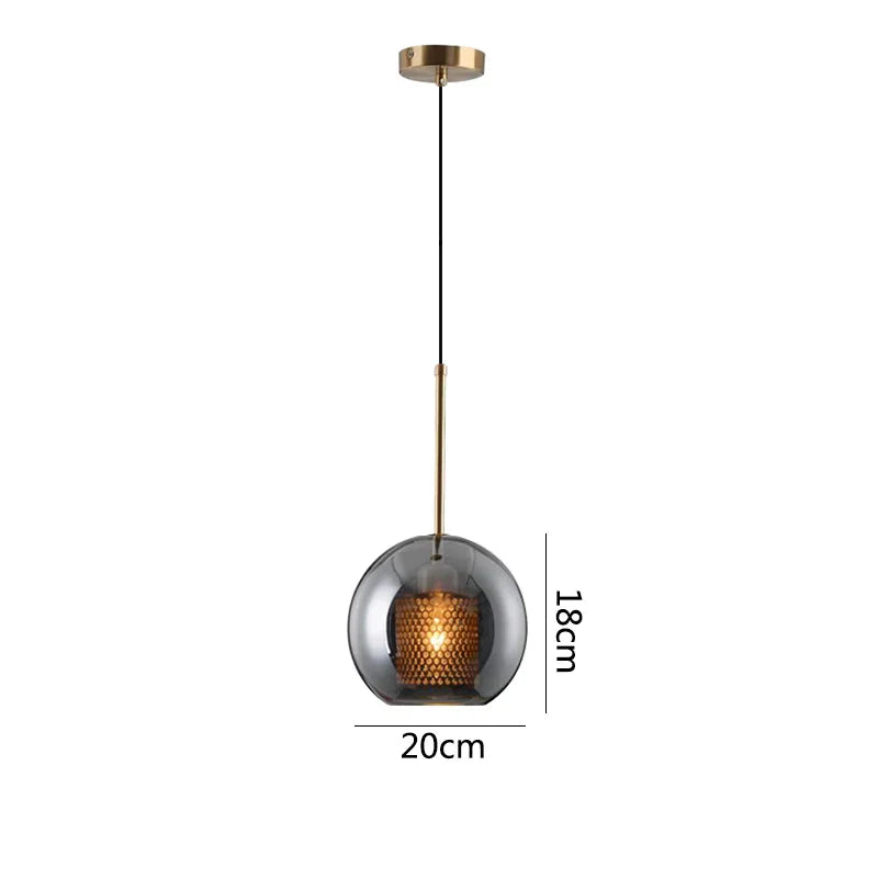 Decorbites™ Glas-Hängeleuchten: Nordischer Stil für Esszimmer, Küche und Schlafzimmer Beleuchtung