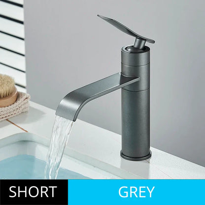DecorBites™ Basin Faucet Mixer for Bathroom Vessel Washbasin Hot Cold Water Deck Mounted