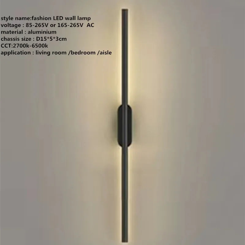 Decorbites™ Lineares LED-Rohr-Wandleuchte für die Einrichtung zu Hause