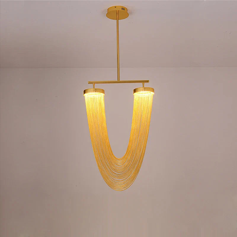 Aluminum Foyer Ceiling Chandelier