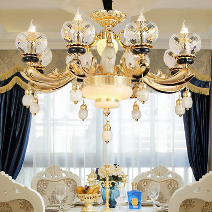 Decorbites™ Luxus-Kristall-Leuchter für Schlafzimmer, Wohnzimmer und Esszimmer