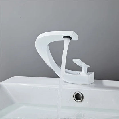 DecorBites™ Basin Faucet Brushed Gold Mixer Tap Hot Cold Sink Faucet Chrome Black New