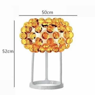 Decorbites™ Acryl RS7 Lampenanhänger Caboche Dia35/50/65CM Klar Gold Lampe