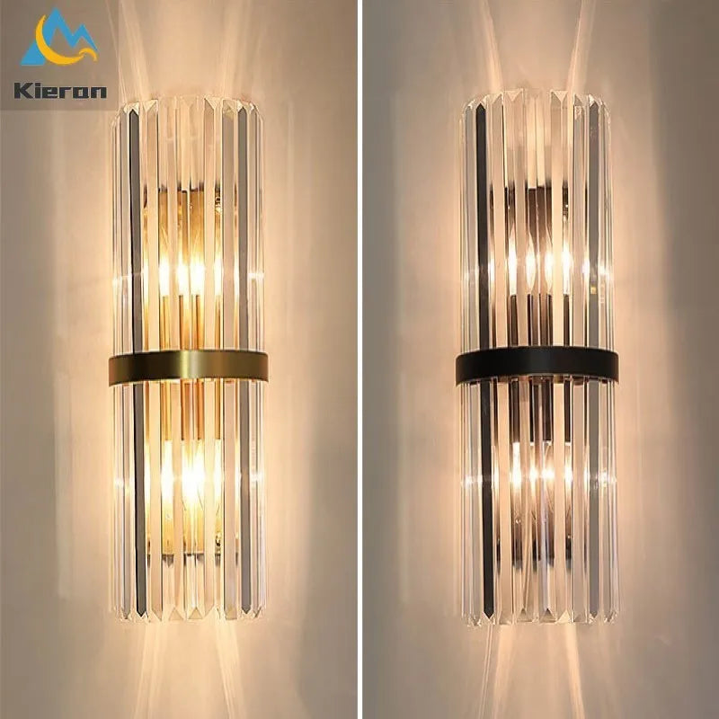 Decorbites™ Crystal-LED-Wandlampen: Moderne 40 cm Schlafzimmer-Wohnzimmer-Lampe